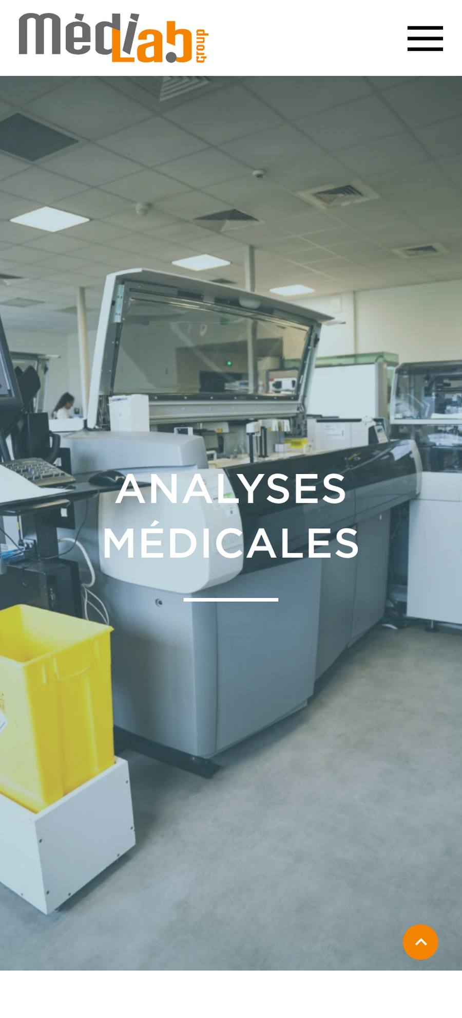 Médilab Group — Analyses (mobile), original